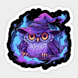 wizard owl Sticker